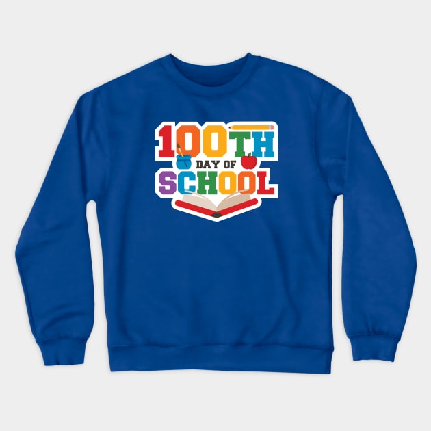 Cute 100th Day of School Crewneck Sweatshirt by SLAG_Creative